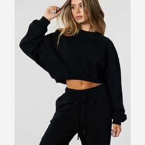 YOUNG LA W547 PREMIER CROP CREWNECK